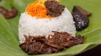Cara Mengolah Daging Suwir dan 'Poyah' untuk Nasi Krawu, Kunci Kelezatan Tanpa Bahan Pengawet