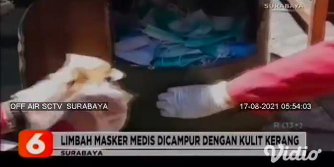 VIDEO: Mahasiswi PTS di Surabaya Mengolah Limbah Masker Medis Menjadi Paving Blok