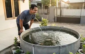 Cara Budidaya Gurame Tanpa Kolam Tanah, Panen Melimpah di Lahan Sempit Pekarangan Rumah