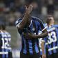 Romelu Lukaku jadi korban rasisme di kandang Cagliari saat Inter Milan petik kemenangan (AP/Luca Bruno)