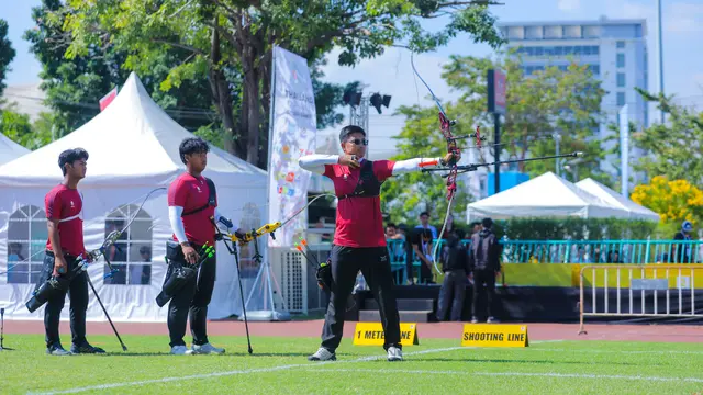 Panahan Beregu Putra Indonesia Sumbang Emas SEA Games ke-67