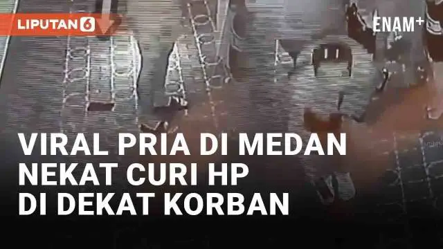 Aksi pencurian seakan tak mengenal tempat dan waktu, kali ini terjadi di sebuah bioskop di Medan, Sumatera Utara. Seorang pelaku pencurian terekam CCTV mengambil HP yang tertinggal di lantai. Padahal korban masih berada di dekat dengan HP.