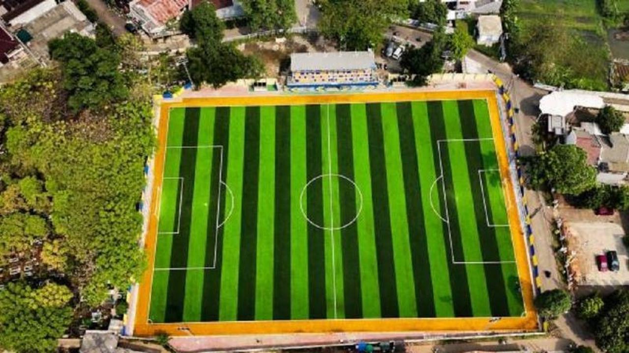Kini Berumput Sintetis! Stadion Mini Cipondoh Tangerang Siap Gelar Laga Nasional, Penuhi Standar Penerangan