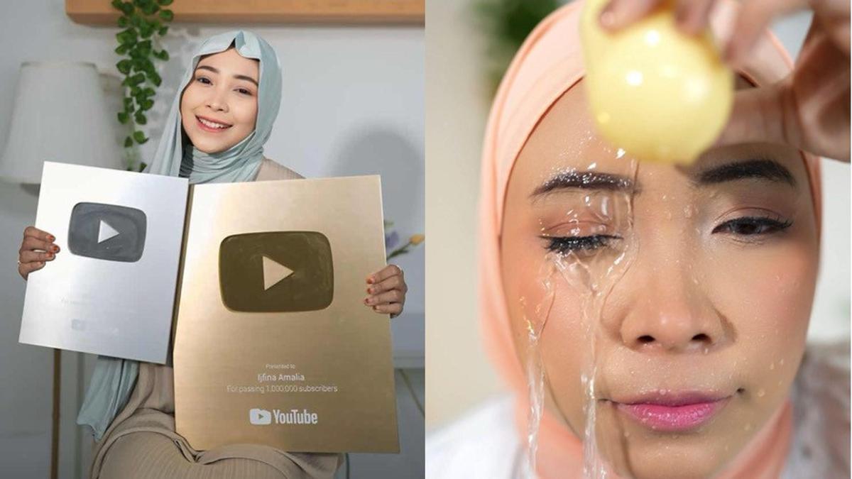 Konten Kreator YouTube Shopping Affiliates &amp; Shopee, Ijfina Amalia Bagikan Tips Makeup Awet &amp; Anti Luntur