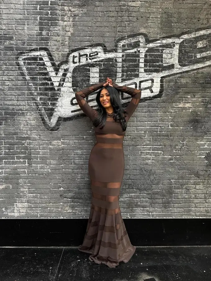 Anggun di The Voice (Dok. Anggun Cipta)