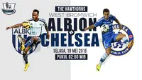 West Bromwich Albion vs Chelsea (Liputan6.com/Sangaji)