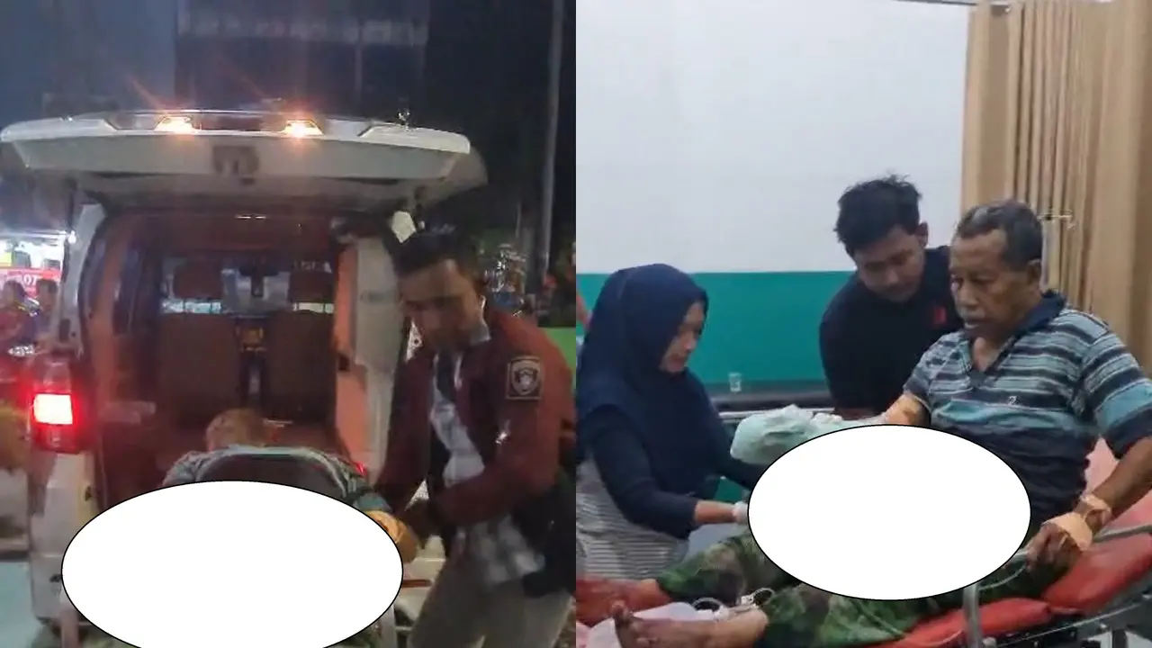 Pasutri di Lampung korban pembacokan