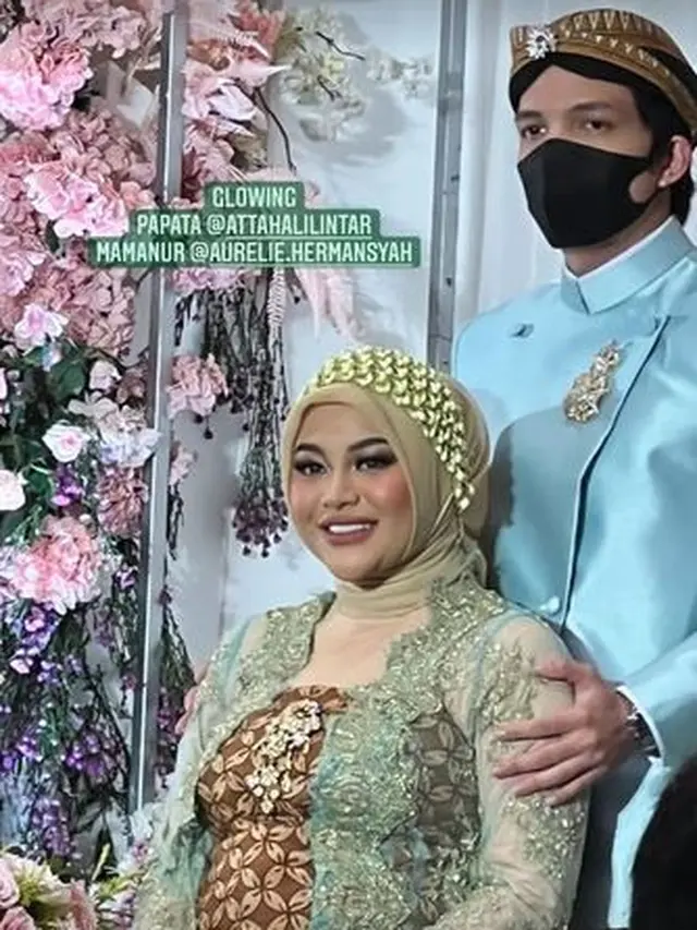 7 Potret Tasyakuran 7 Bulan Kehamilan Aurel Hermansyah, Digelar Mewah