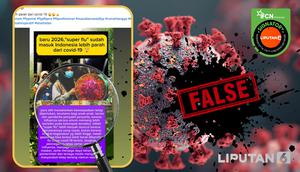 Penelusuran klaim super flu lebih parah dari Covid-19.