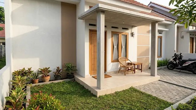 Ide Lantai Teras Rumah Kecil