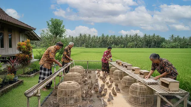 Ide Ternak Hewan Mini untuk Pensiunan yang Tinggal di Rumah Dekat Sawah
