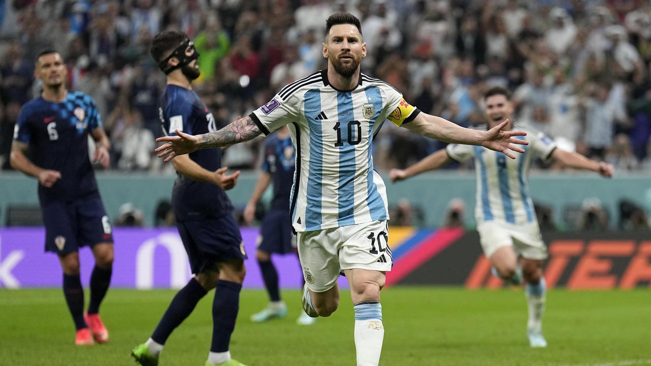 Foto: Lionel Messi Jadi Pemain Pertama yang Cetak Gol pada Semua Fase Piala Dunia, Ini Dia Sebaran Golnya