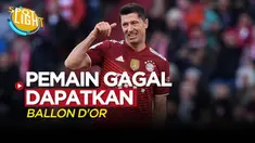 Berita video spotlight kali ini membahas tentang 3 pemain yang seharusnya memenangkan Ballon d'Or, termasuk Robert Lewandowski.