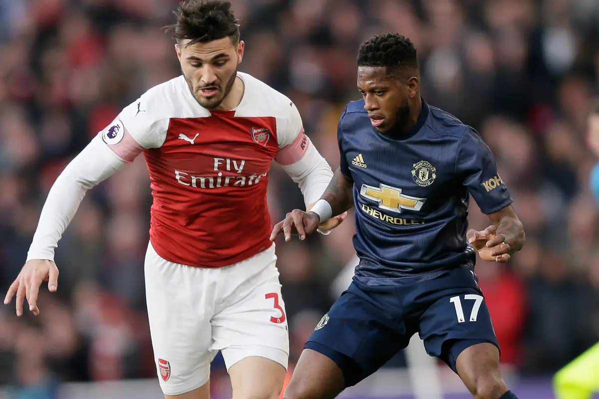Gol Xhaka dan Aubameyang Antar Arsenal Taklukkan Manchester United