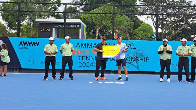 Petenis Jepang Juara Men's World Tennis Championship 2024 Seri I di Bali