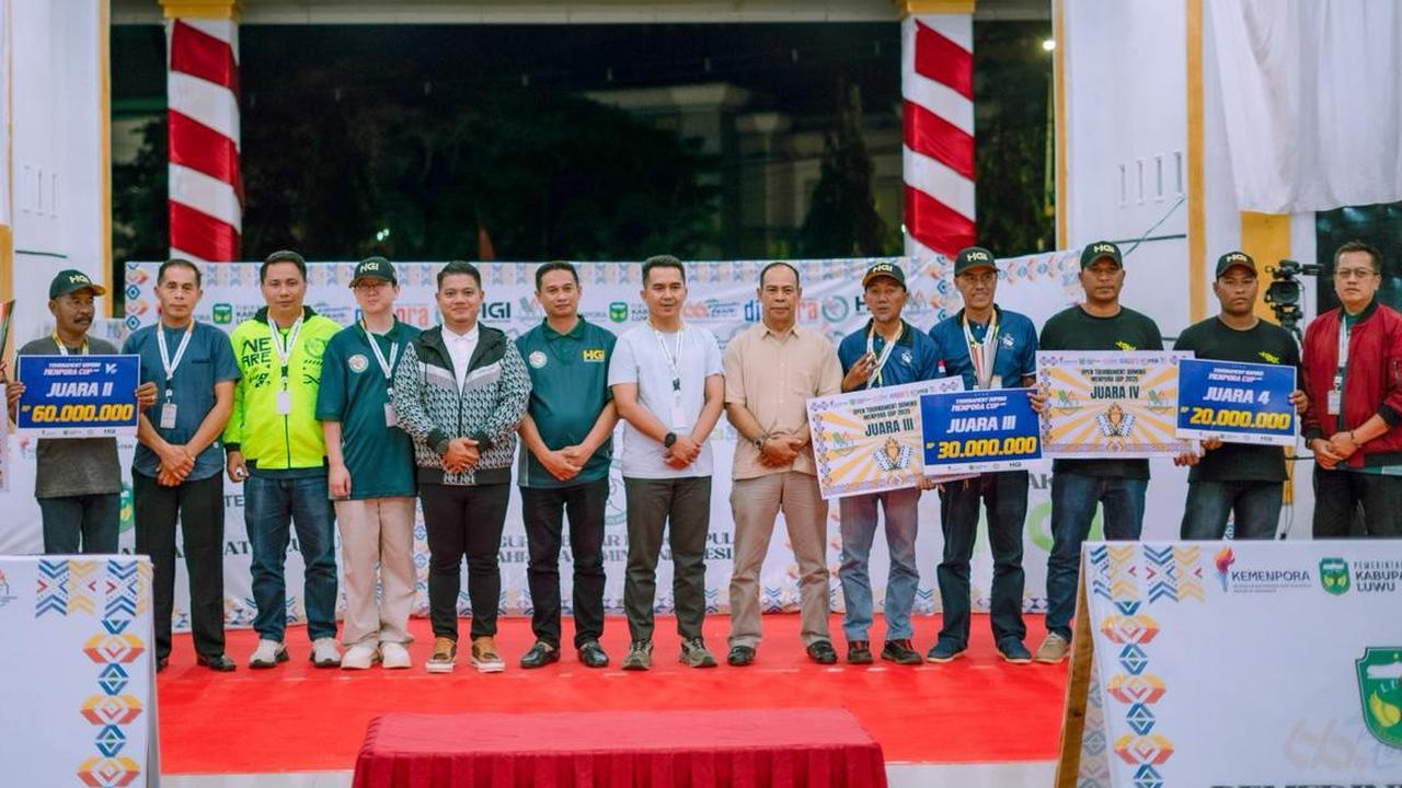 Domino Menjadi Platform Sosial: Ribuan Orang Berkumpul di Luwu Saksikan Tournament Menpora Cup 2025