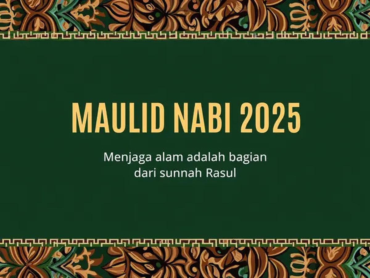 7 Spanduk Maulid Nabi 2025 dengan Sentuhan Modern dan Tetap Islami