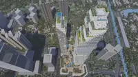PT Taspen (Persero) akan membagun gedung Oasis Central Sudirman di Jakarta mirip pusat distrik Ginza di Tokyo, Jepang.