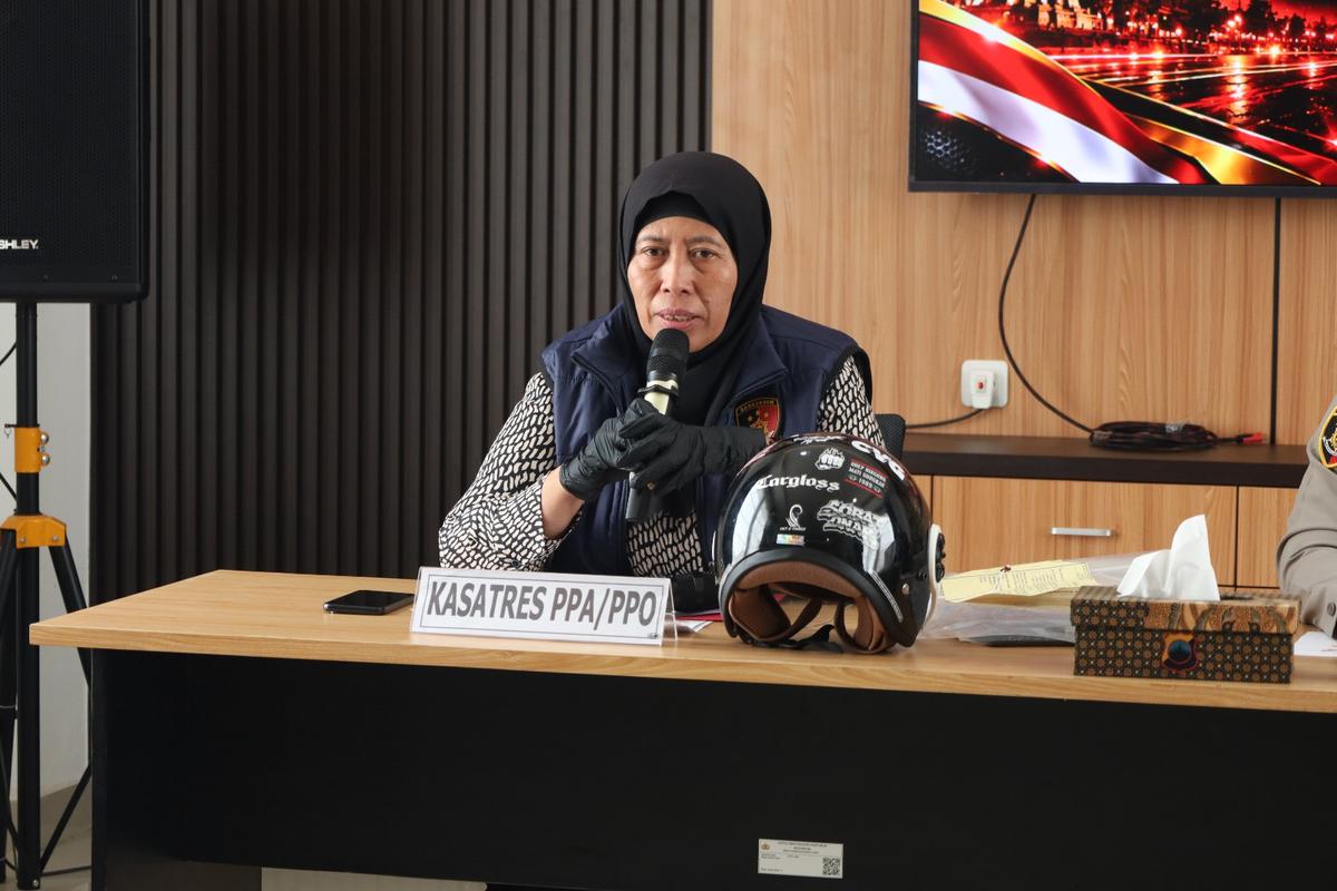 Polisi rilis kasus penangkapan remaja di Underpass Joglo Jalan Ki Mangun Sarkoro. (merdeka.com/arie sunaryo).
