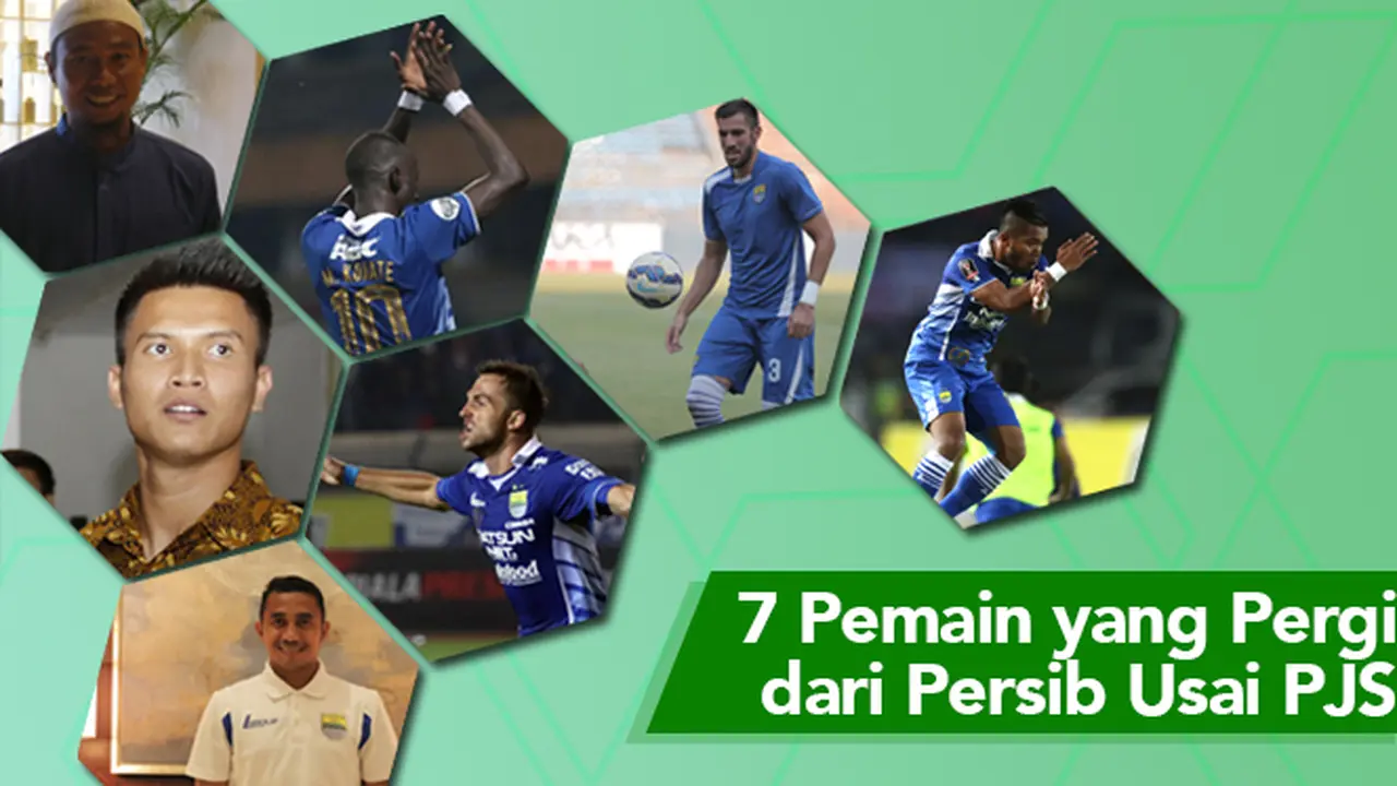 7 Pemain yang Pergi dari Persib Usai PJS