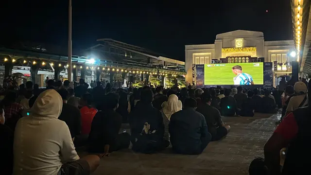 Digelar di Stasiun Yogyakarta, Nobar Final Piala Dunia 2026 Hadirkan Pengalaman Berbeda bagi Penonton