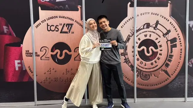Supportif! Gaya Artis Dukung Pasangannya Ikut London Marathon 2024, Nagita Slavina hingga Andhika Pratama