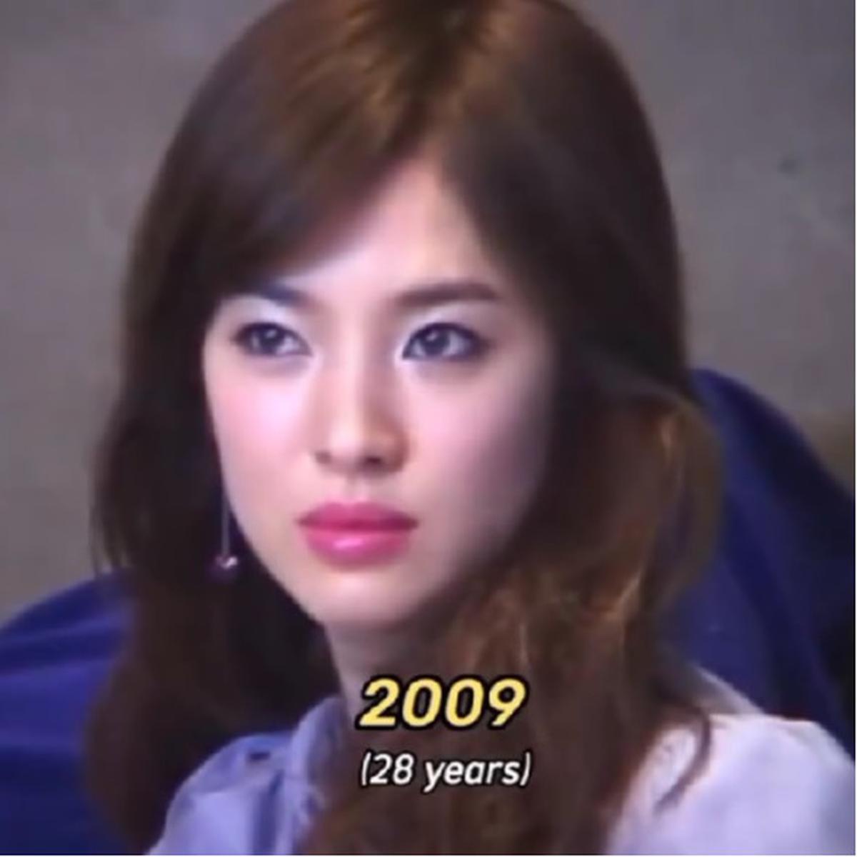 Potret Dulu dan Sekarang Song Hye Kyo