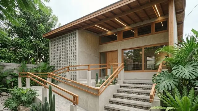 Tangga Kombinasi Ramp dan Anak Tangga
