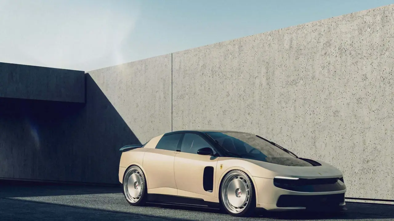 Menilik Render Modifikasi Ferrari Luce EV Garapan Vossen Wheels (carscoops)