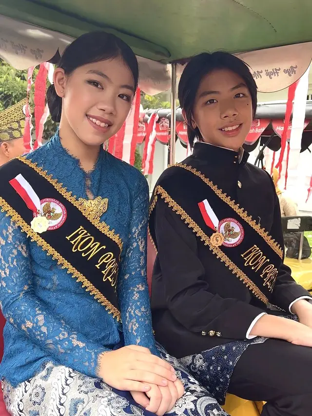 Mischka dan Devon Dilantik jadi Ikon Prestasi Pancasila Termuda Tampil