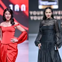 Dian Sastrowardoyo hingga Pevita Pearce tampil dengan makeup bold di runway Jakarta Fashion Week 2026 [JFW 2026]