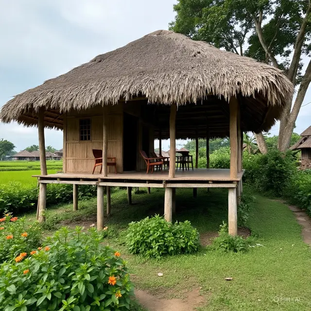 9 Desain Rumah Kampung dengan Konsep Semi Outdoor Cocok Buat Iklim Tropis