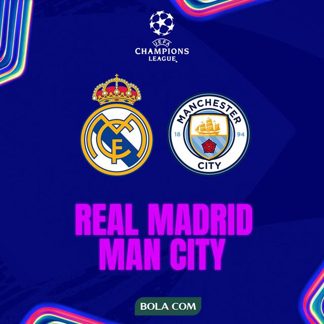 Liga Champions - Real Madrid Vs Man City