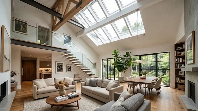 Desain Rumah dengan Plafon Tinggi