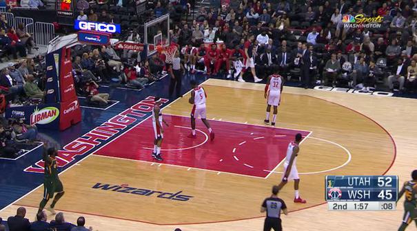 Donovan Mitchell menyumbang 19 poin, Rudy Gober menambah dua kali lipat ketika Jazz mengalahkan Wizards.