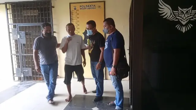 Pelaku ditangkap polisi