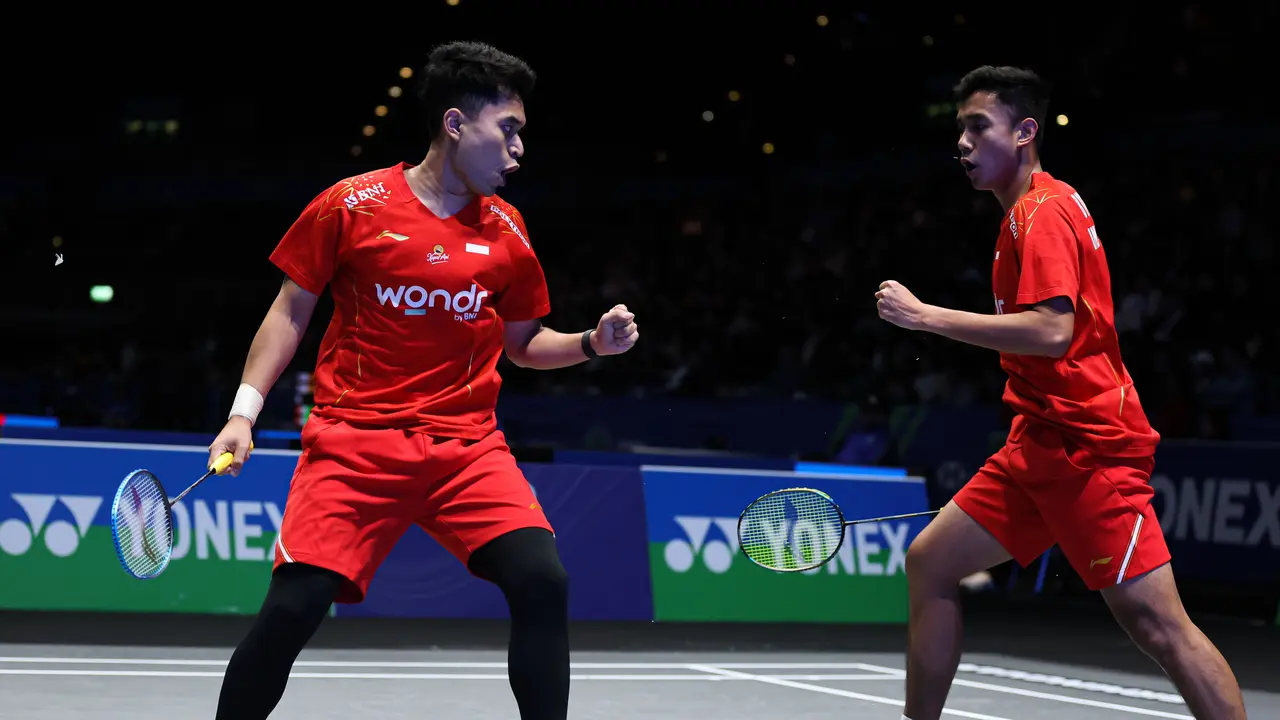 Leo Rolly Carnando/Bagas Maulana - All England 2025 - Bulu Tangkis