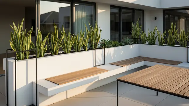 Teras RUmah dengan Dudukan