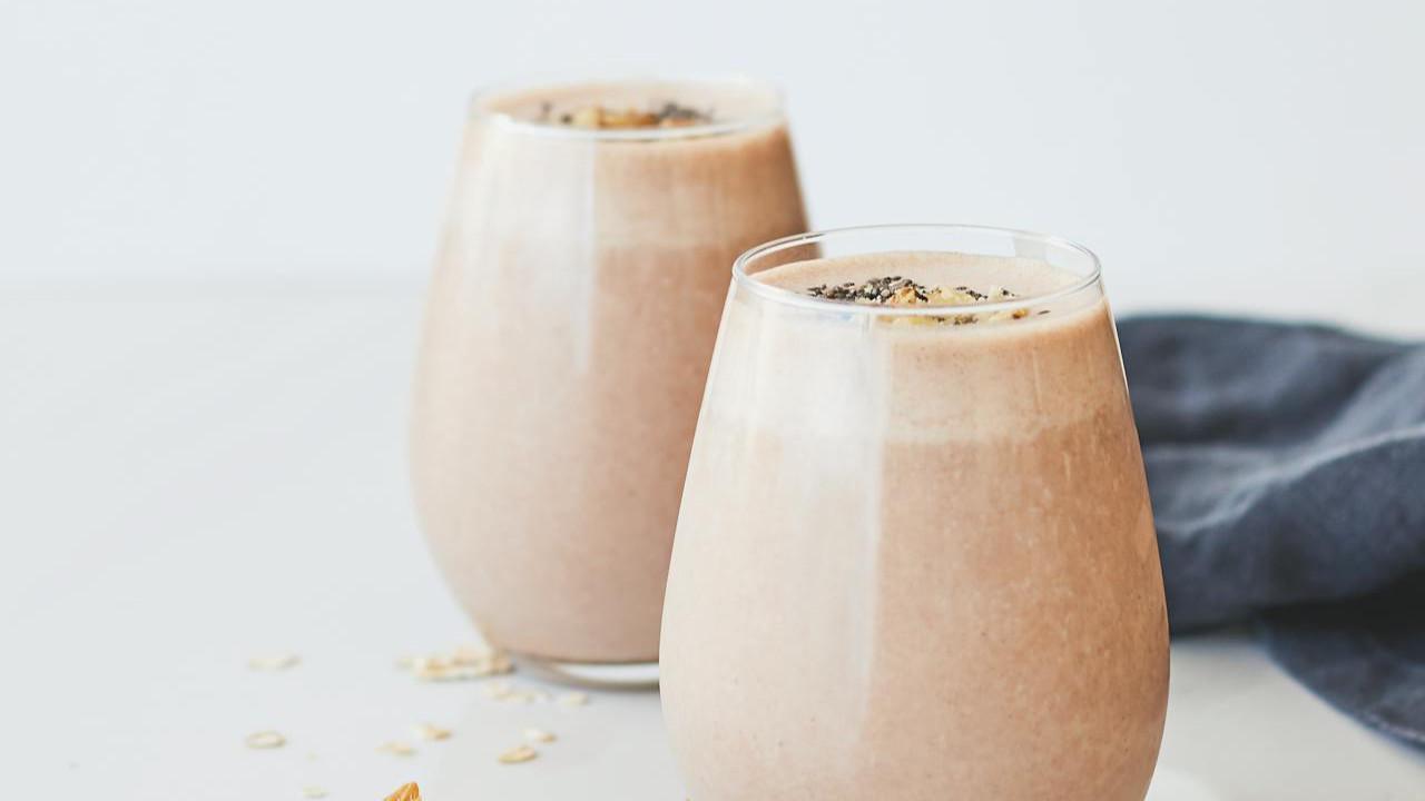 Ilustrasi Milkshake Coklat Sehat