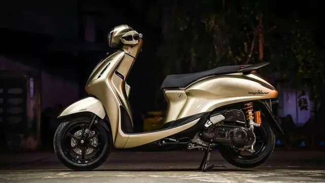10 Potret Modifikasi Yamaha Grand Filano, Gaya Klasiknya Bikin Enggak Bisa Berpaling!