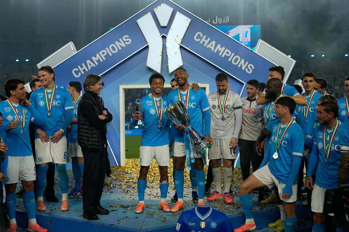 FOTO: Napoli Juara Piala Super Italia 2025