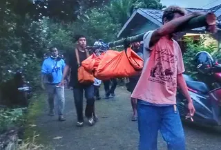 Jenazah siswi SMP di Kabupaten Sikka, NTT yang ditemukan tewas (Liputan6.com/Ola Keda)