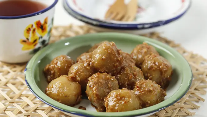 resep cilok  bumbu kacang