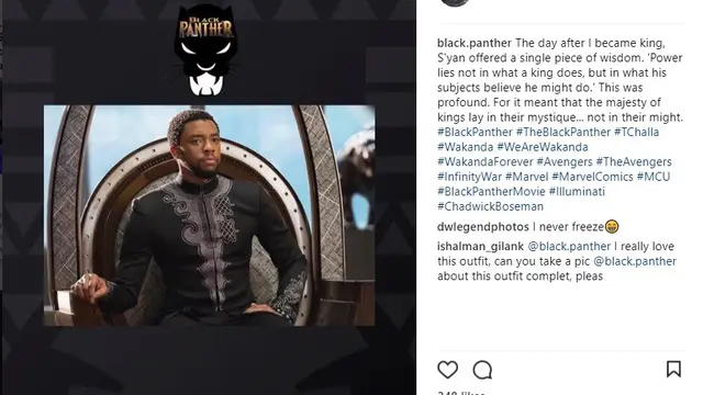 Baju Koko Black Panther Banjiri Online Shop, Sudah Punya?