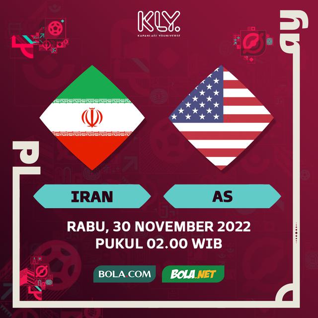 Piala Dunia 2022 - Iran Vs AS