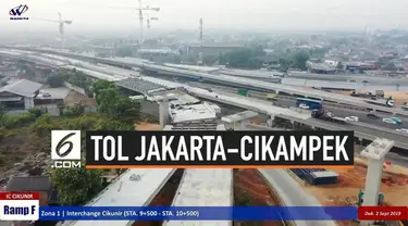 PT Jasa Marga (Persero) Tbk melalui anak usaha PT Jasamarga Jalanlayang Cikampek (JJC) selaku pengelola Jalan Tol Jakarta-Cikampek II (Elevated) pada Selasa (10/9/2019) dini hari menyelesaikan pengangkatan Steel Box Girder (SBG) untuk proyek Jalan To...