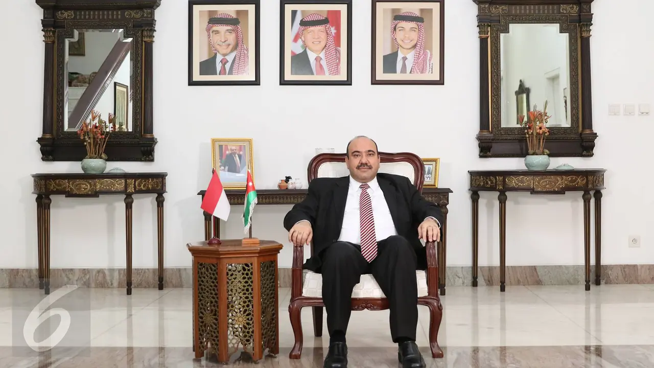 Dubes Yordania untuk Indonesia Walid Abdel Rahman Jaffal Al-Hadi		