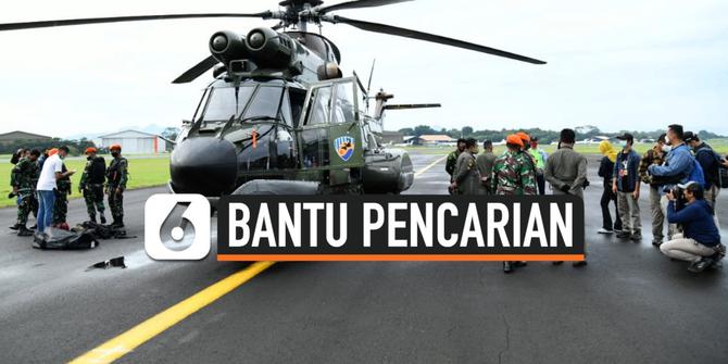 VIDEO: TNI AU Kerahkan Helikopter dan Personel Bantu Pencarian Sriwijaya Air SJ-182