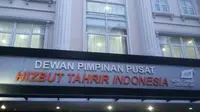 Kantor Hizbut Tahrir Indonesia (HTI) di Tebet, Jakarta Selatan. (Liputan6.com/ Lizsa Egeham)