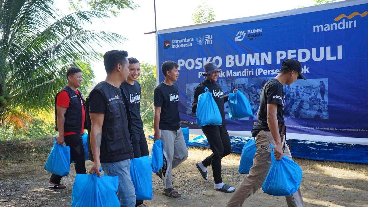 Bank Mandiri Hadir untuk Warga Terdampak Bencana Sumatera lewat Program Relaksasi Kredit